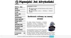 Desktop Screenshot of jezpigmejski.pl