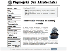Tablet Screenshot of jezpigmejski.pl